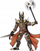Figurë lodër Papo Knight with a Triple Battle Axe, kalorës fantazi, plastik, ngjyra shumëngjyrëshe
