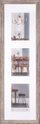Kornizë fotografish Walther Fiorito EF315VN, dru MDF, 3x 10x15 cm, ngjyrë arre