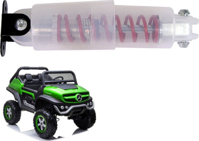Amortizator për makinë me bateri Lean Cars UNIMOG, 22 cm, 55 mm, i zi