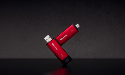 USB flash Kingston DataTraveler Max, 2TB, USB A USB C, i kuq