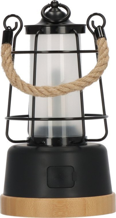 Lampë kampingu Brennenstuhl Cal 1 LED, 350 lm, rikarikueshme, e zezë
