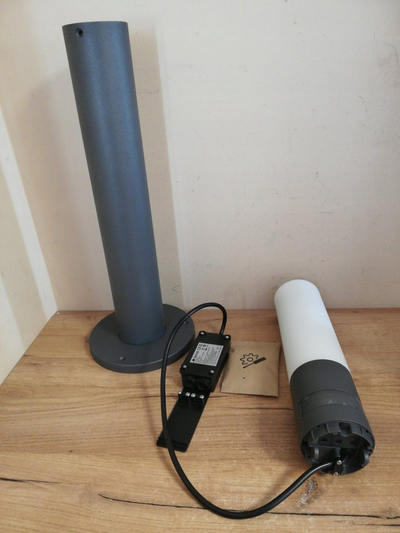 Shtyllë ndriçimi LED STEINEL GL 65 S, sensor lëvizjeje, për oborr, gri