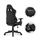 Karrige gaming për kalamaj Huzaro Ranger 6.0, ergonomike, lëkurë sintetike, e zezë