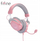 Слушалки за гејминг Fifine AmpliGame H3P, 50mm, RGB, розова
