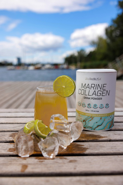 Pluhur pije BioTechUSA Marine Collagen, 240 g