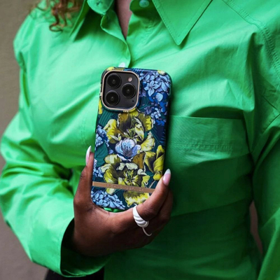 Куќиште за телефон Richmond &amp; Finch iPhone 14 Pro, цврста пластика со TPU, повеќебоен дезен Saffron Flower