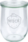Set kavanozash Weck Tulip Cylindrical Rim, 1L, set me 4 copë, transparent