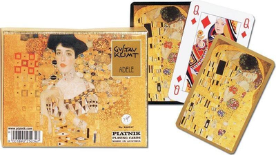 Letra loje Piatnik Klimt Adele, komplet standard, me shumë ngjyra