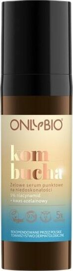 Serum për fytyrë Onlybio Kombucha për pika dhe papastërti, 5% niacinamide, 15 ml