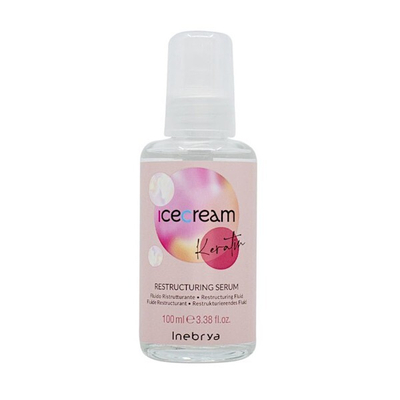 Serum rigjenerues për flokë Inebrya Ice Cream Keratin, 100 ml