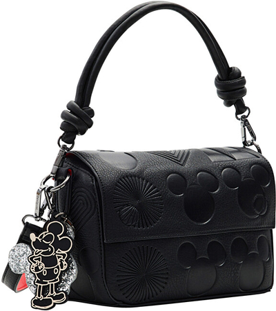 Çantë për femra Desigual Bols All Mickey Phuket Mi, e zezë