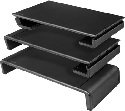 Stendë multimediale LogiLink BP0140, universale, 25 kg, me sirtar, e zezë