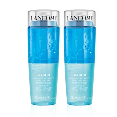 Solucion për pastrimin e grimit të syve Lancôme 2 x 125 ml