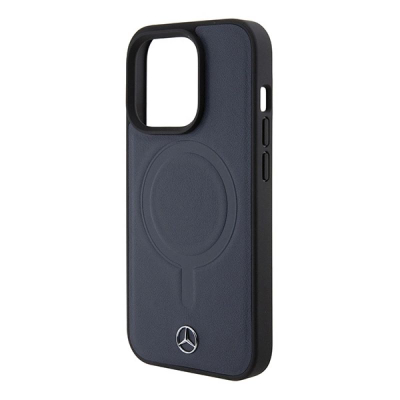 Këllëf telefoni Mercedes MEHMP15L23RCMV, për iPhone 15 Pro 6.1", MagSafe, blu navy