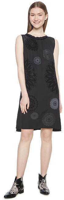 Fustan Desigual 18WWVW49 2000, i zi, woman