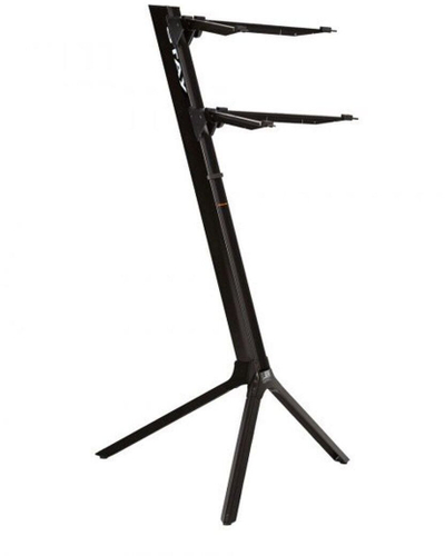 Stendë tastiere Stay Slim 1100/02 CT, 2 nivele, alumin, e zezë