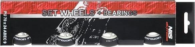 Rrota patinash NILS EXTREME, set 4x 70x24mm PU, 82A, kushineta ABEC 9