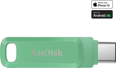 USB SanDisk Ultra Dual Drive Go, 256GB, USB Тип C, USB Тип A