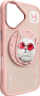 Калјак за телефон Nimmy Glasses Cool Cat, за iPhone 16 6.1", MagSafe, транспарентен