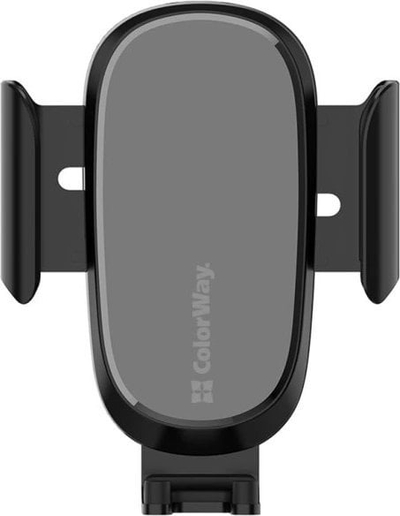 Karikues wireless për makinë ColorWay Air Vent CW-CHAW038Q-B, 15W, për grilë ajri, i zi