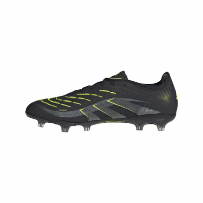 Këpucë futbolli Adidas Predator Pro FG JI1197, për bar natyral, për lojtarë profesionistë, të zeza