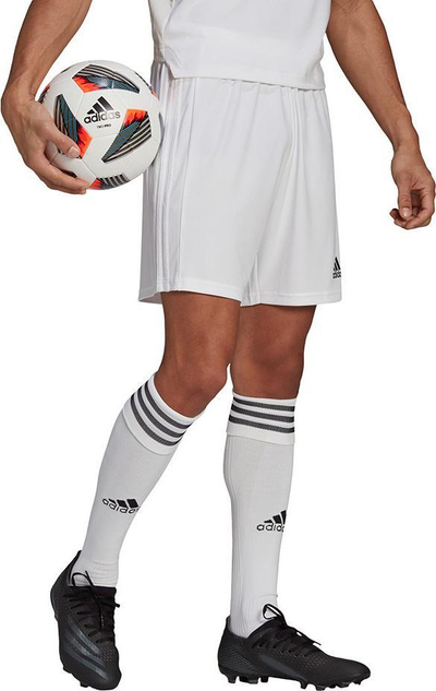 Pantallona të shkurtra futbolli adidas Squadra 21 GN5774, për burra, të bardha