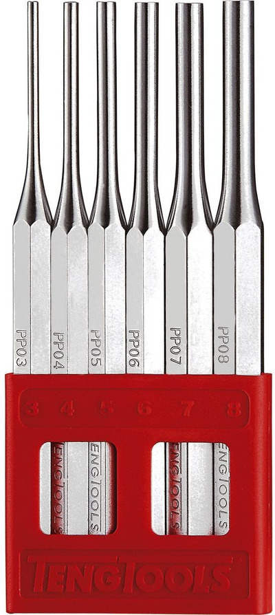 Teng Tools Сет за Паралелни Ударни Шипки, 6 Парчиња