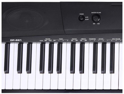 Piano digjitale MK WP-881, 88 taste, me qëndrim druri, e zezë