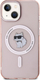 Mbulesë telefoni Karl Lagerfeld KLHMP15SHFCCNOP, për iPhone 15 14 13 6.1", MagSafe, rozë