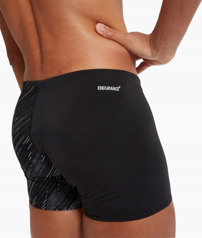 Rroba banje për burra Speedo Hyper Boom V-Cut Aquashorts, Endurance+, të zeza
