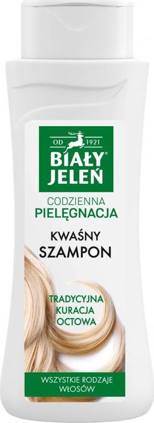 Shampo flokësh Pollena Biały Jeleń Daily Care Acidic, për çdo lloj floku, 300 ml