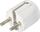 Prizë elektrike PremiumCord PPK01, 250V, e bardhë