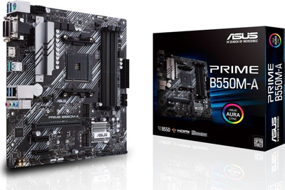 Pllakë amë Asus Prime B550M-A, 128GB, DDR4