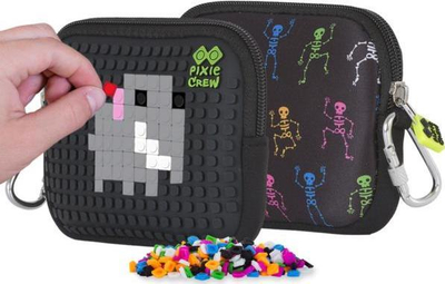Çantë ruajtëse Pixie Crew Storage Pouch Skeleton, panel silikoni, 15 cm, me shumë ngjyra