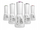 Top coat për thonj Clavier Luxury, xhel UV LED, 10 ml, i tejdukshëm