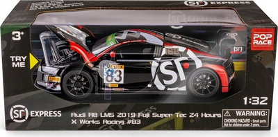 Makina lodër Daff RMZ Hobby Audi R8 LMS 2015, shkalla 1:32, model garash SF Express