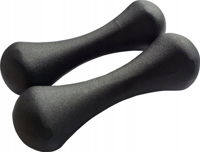 Hantela Spartan, gize me neopren, set 2 x 5 kg, shumëngjyrëshe