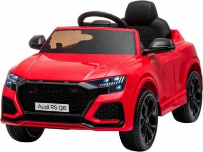 Makina elektrike për kalamoj Audi RS Q8, 12V, me telekomandë, e kuqe
