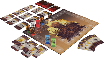 Друштвена игра House of the Dragon Sky of Fire, стратешка, за семејство, шарена