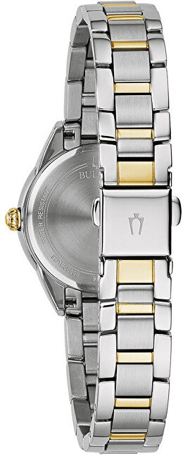 Orë dore për femra Bulova Sutton 98L277, e argjendtë/artë