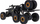 Makina me komandë Ramiz RC Rock Crawler 1:10, 6 rrota, 2.4GHz, e zezë