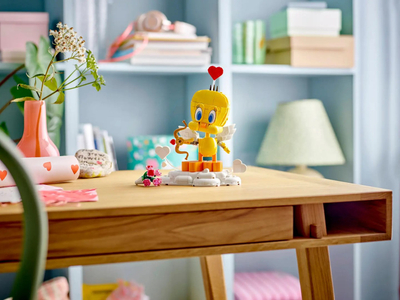 Set ndërtimi LEGO Looney Tunes 40824 Tweety Bird, 412 pjesë, për moshat 12+, i verdhë