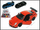 Makina lodër Porsche Collection, 13cm, metal me tërheqje, dyer që hapen, shumëngjyrëshe