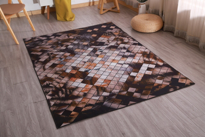 Tapet Heinner Patch, 200 x 300 cm, 100% poliester, shumëngjyrësh