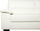 Divan VOGAR Faux Leather, 3 ulëse, lëkurë sintetike, bezhë e çelët