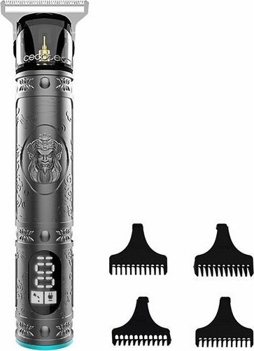 Makineri qethje Bamba PrecisionCare Samurai, motor i qetë, ekran LCD, gri