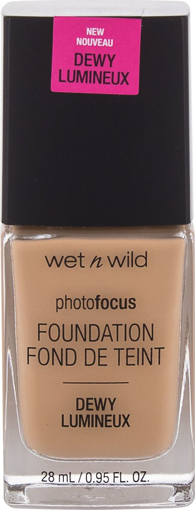 Fondatinë Wet n Wild Photo Focus Dewy 524E, 28ml, Golden Beige
