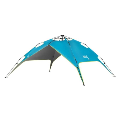 Çadër kampingu Nils Extreme NC7819 Shadow, 3 veta, vetëhapëse, blu