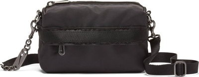 Çantë crossbody Nike Futura Luxe, për goca, me rrip që regullohet, e zezë