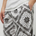 Shorta Karl Kani Woven Signature Paisley Mesh, rrjetë, bardh e zi
